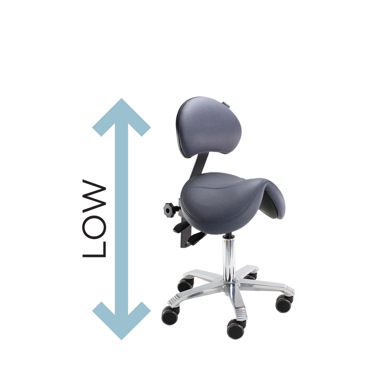 Ergonomic Saddle Chair